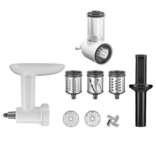 KitchenAid KitchenAid 5KSM2FPPC Stand Mixer Attachments Set, Steel