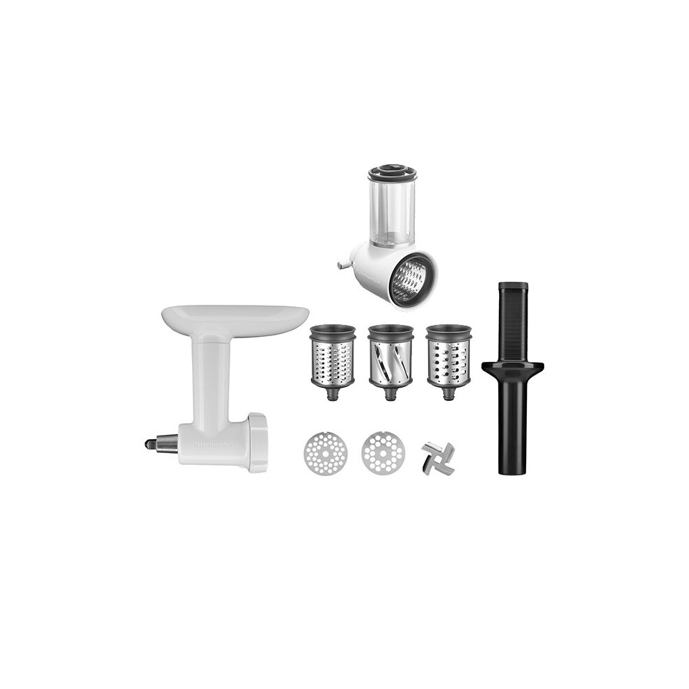KitchenAid 5KSM2FPPC Stand Mixer Attachments Set, Steel