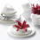 Royal Worcester Serendipity Platinum Set of 4 Side Plates 3