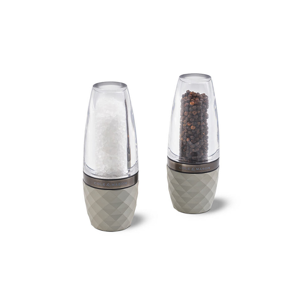 Cole & Mason H321806 City Salt and Pepper Mills, Acrylic