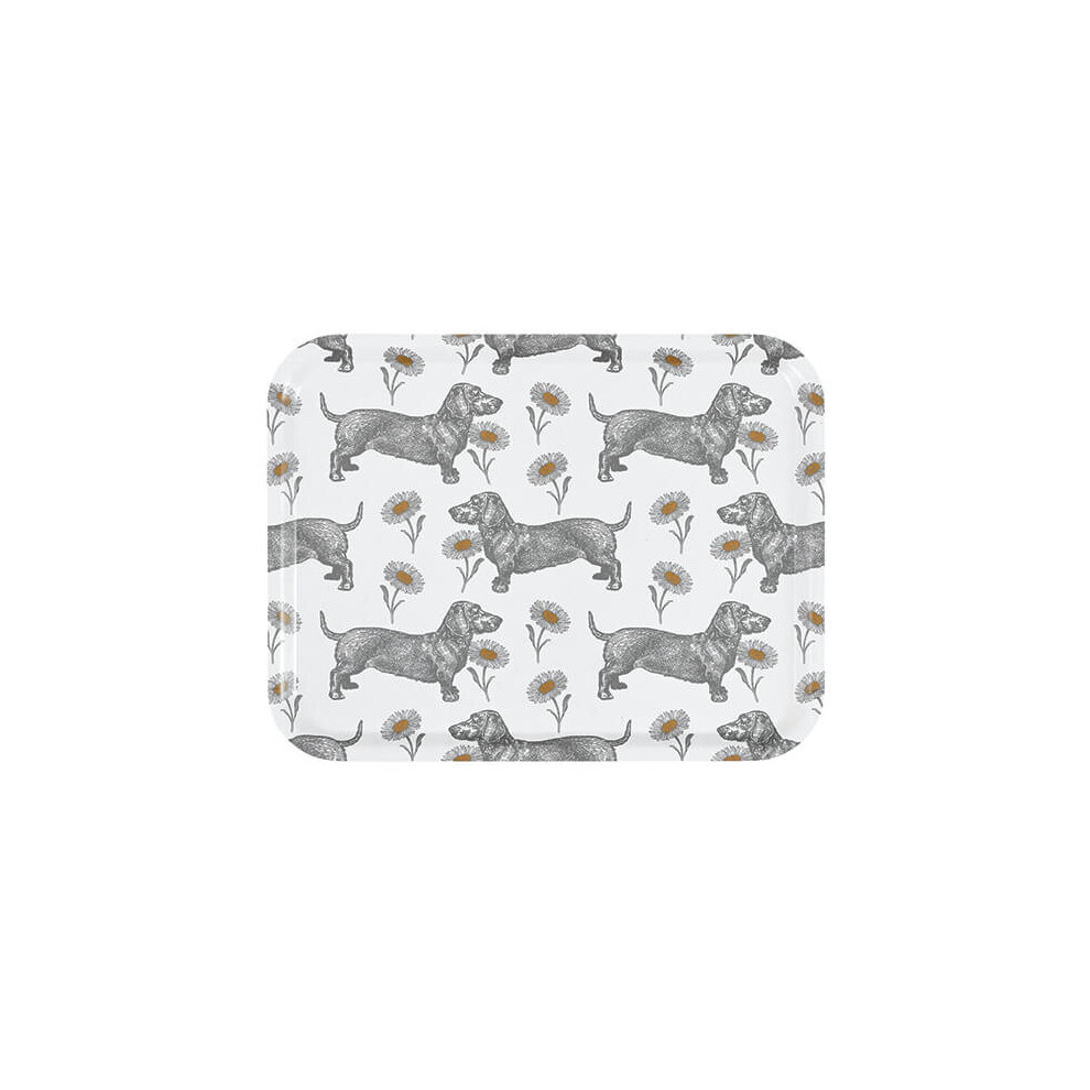 Emma Bridgewater Thornback & Peel Dog & Daisy Large Rectangular Birch Tray