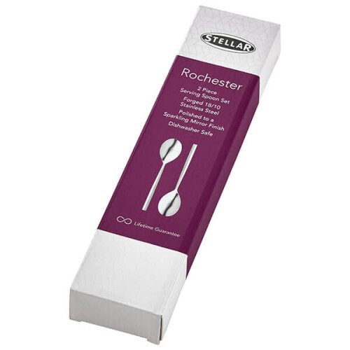 Stellar Rochester Polished - Set of 2 Serving Spoons