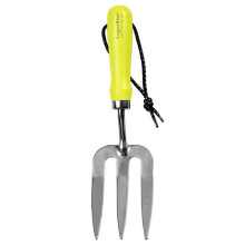 FloraBrite Yellow Garden Hand Fork By Burgon & Ball
