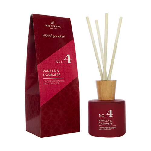 Wax Lyrical Wax Lyrical Homescenter Vanilla & Cashmere Reed Diffuser 180ml