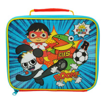 Ryans World Lunch Bag, 600d polyester, Blue red, one size