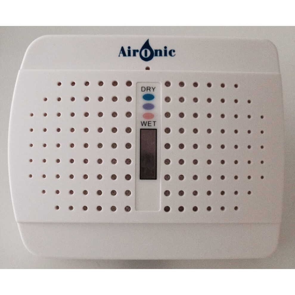 Aironic Rechargeable Twin Pack Mini Dehumidifier with Hooks