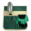 Portable Folding Garden Seat Tool Bag Green 4