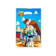 (6Pcs Gift Bag) Children's birthday party supplies Toy Story theme set