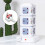 Tower Extension Lead 3M Multi Socket 4 USB Switched Surge Protected 1