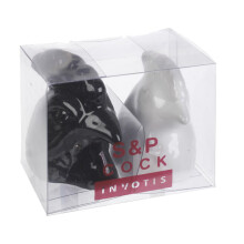 Invotis Novelty Salt & Pepper Cockerels Head Shaker Set Cellar Gift