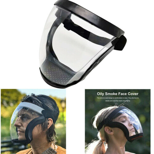 Bauer Hockey Goalie Face Masks IMBTECH | Anti-fog Full Face Shield Super Protective Head Cover Transparent Safety Mask | Anti Fog Reusable For Protection, Transparent Face Shields Gas Mask