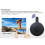 (Support Google system) G2 Wireless Same Screen Device Mobile Phone Wireless HDMI Compatible High-Definition Projector 6