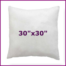 (30x30") Hollow fibre Square Cushion Pads Inner insert Pillow Stuffer Plum Cushion for Sofa Beds Chairs available in 12",14",16",18",20",22",24",26",28",30"