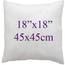 (18x18") Hollow fibre Square Cushion Pads Inner insert Pillow Stuffer Plum Cushion for Sofa Beds Chairs available in 12",14",16",18",20",22",24",26",28",30"