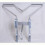 Universal Ladder Stand Off V-Shaped Down Pipe Ladder Accessory 5