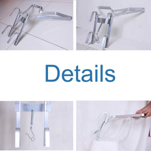 Universal Ladder Stand Off V-Shaped Down Pipe Ladder Accessory 2