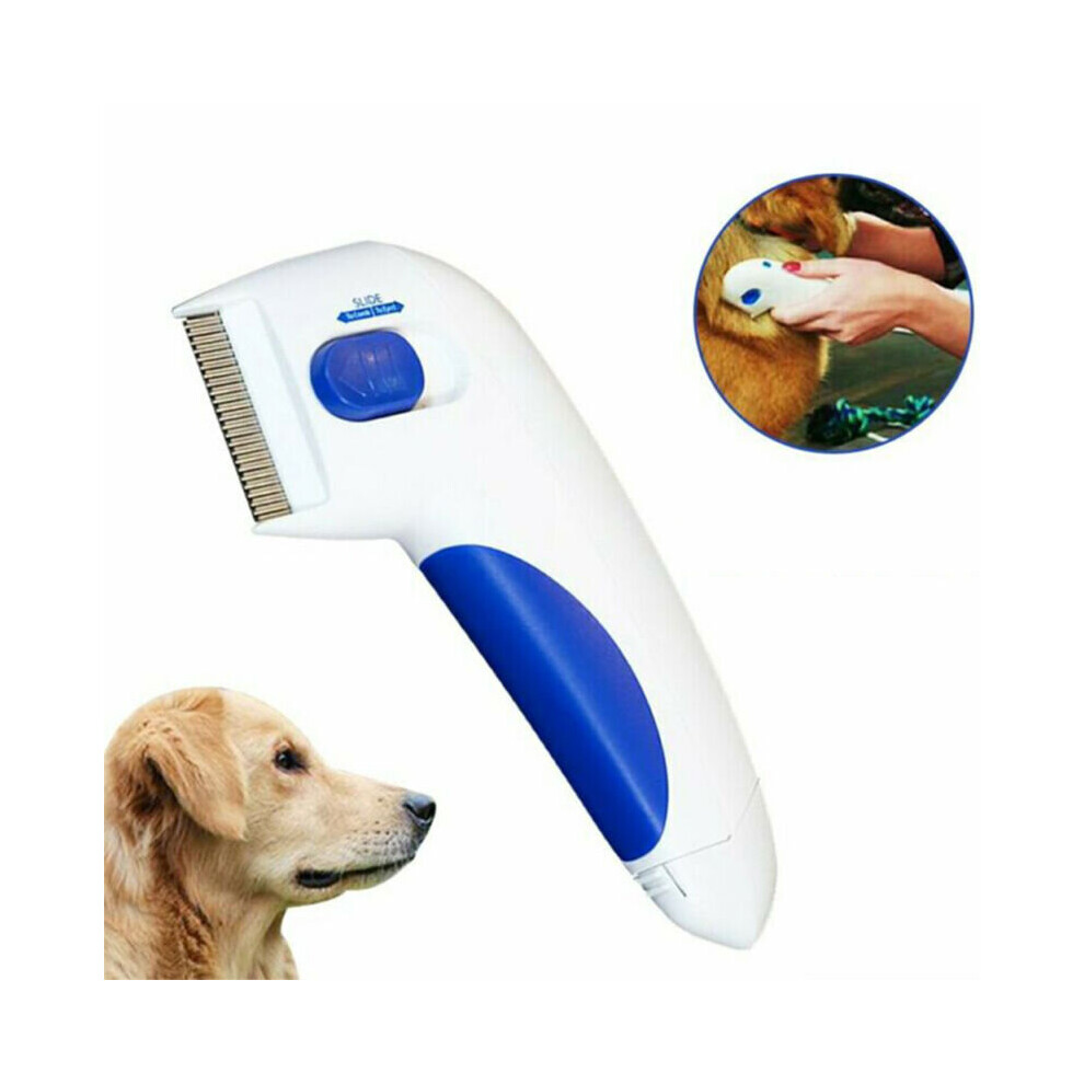 Comb Electric Dog Anti Flea Comb Head Lice Remover Pets Flear Pet Anti Tick on OnBuy