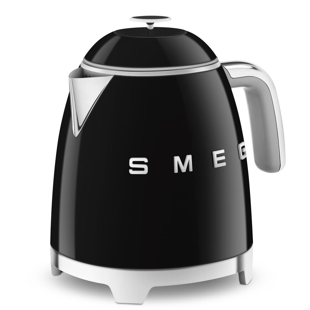 Smeg KLF05BLUK Retro Kettle, Anti-Slip, 0.8 LBlack