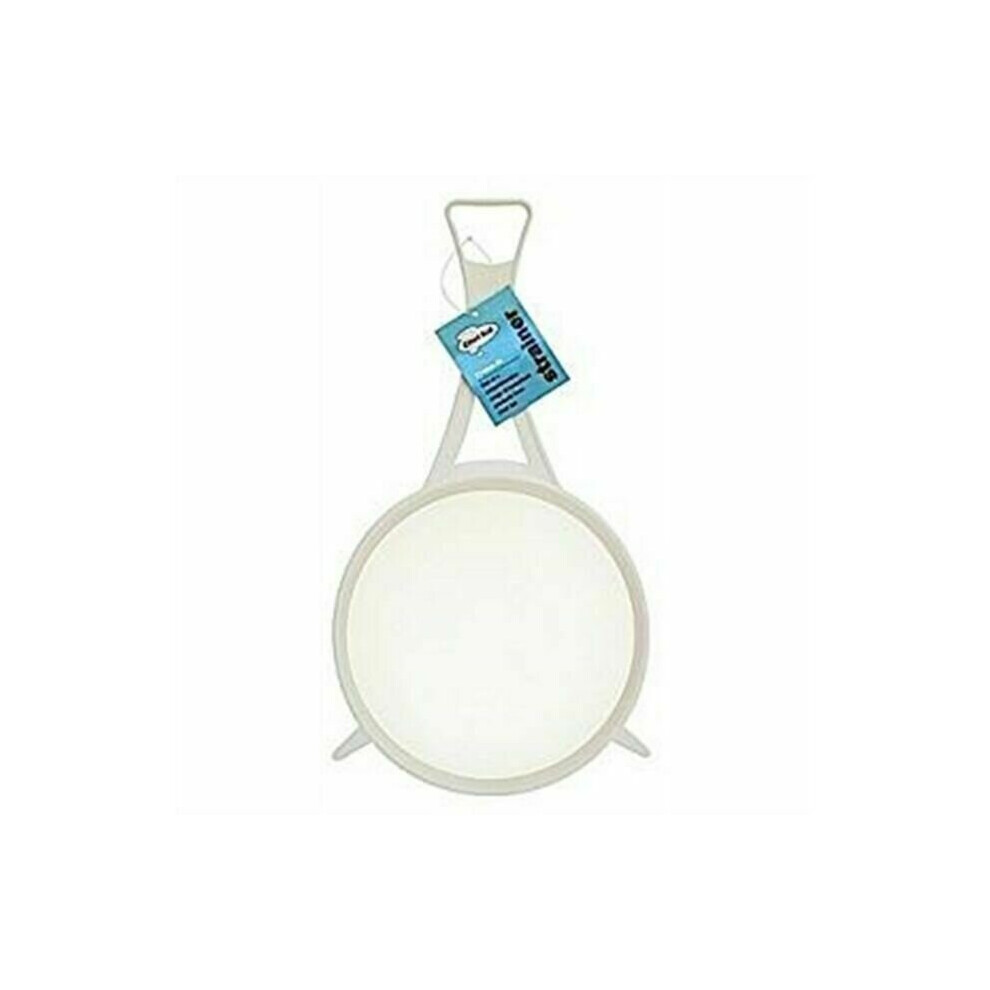 Chef Aid 18Cm White Plastic Sieve Strainer