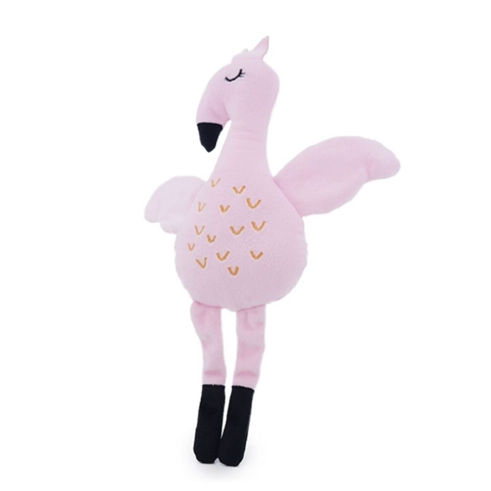 Rosewood Eco-Friendly High Quality Soft Plush Dog Toy Flamingo 33cm