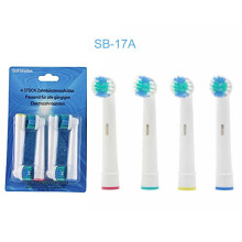 Fits Oral B Sb-17A Precision Clean Type Electric Toothbrush Heads X 4