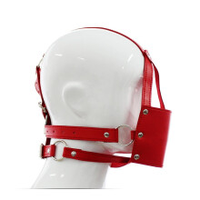 The Room Of Doom's - Fetish Muzzle and Gag -Red