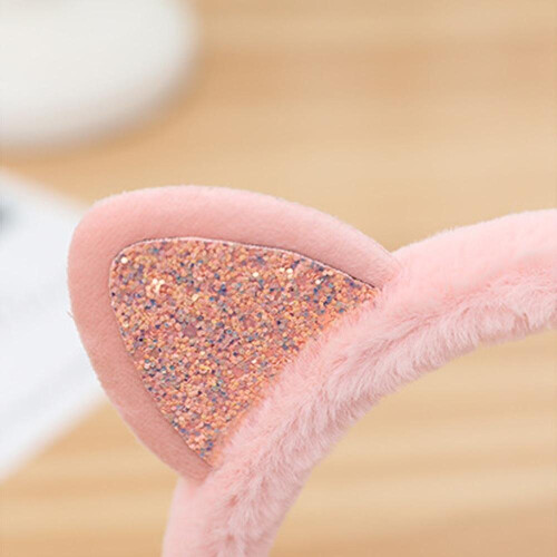 (Grey) Neko Ear Muffs 1
