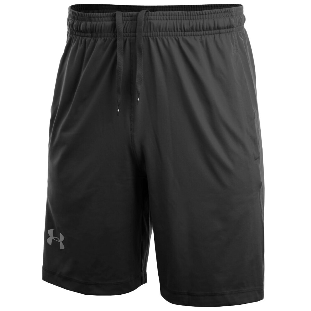 (L, Black/Graphite) Under Armour Mens UA Raid 8" Short