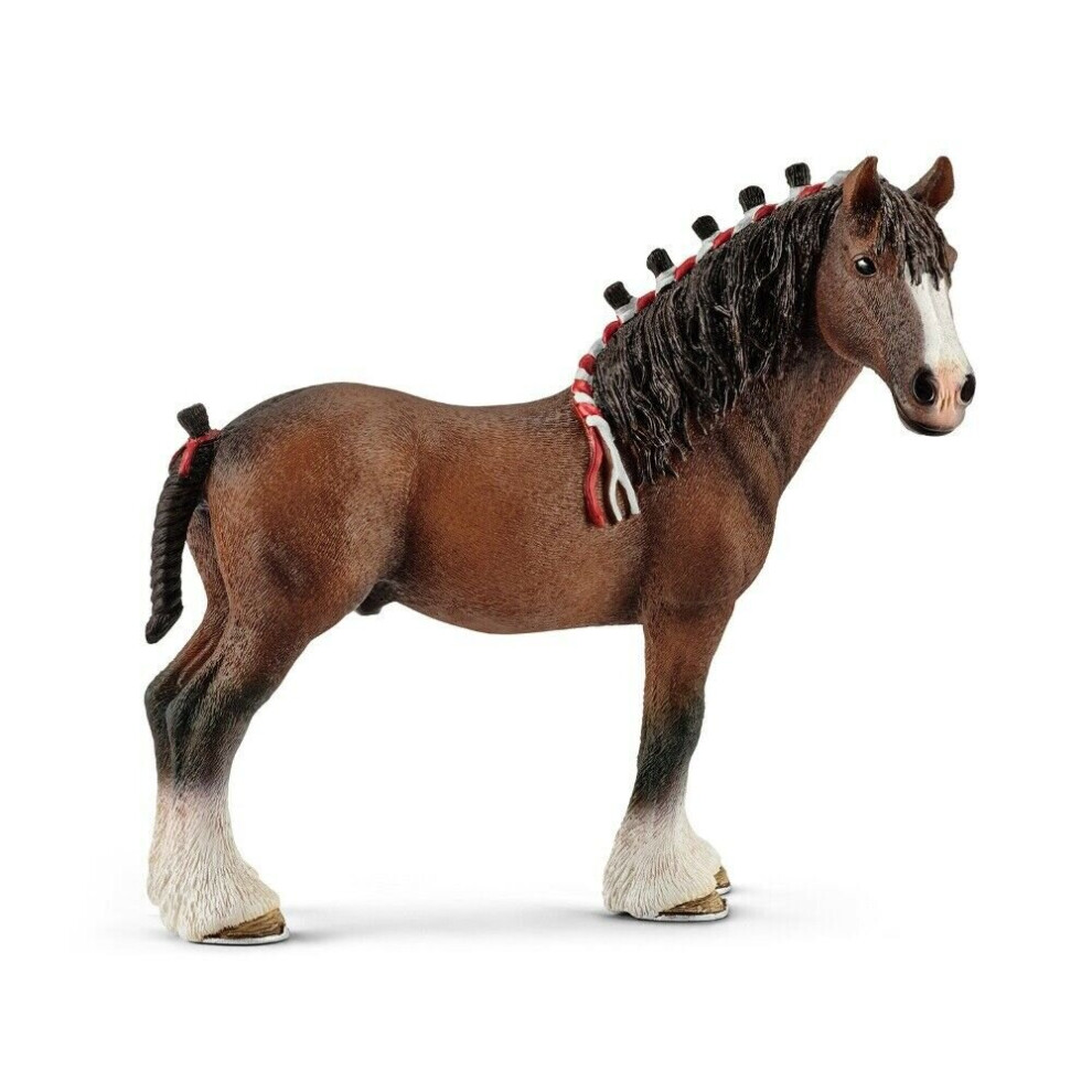 schleich clydesdale gelding horses and farm