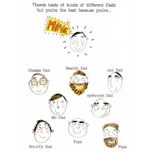 Dad You're The Best Kind Happy Father's Day Card Jelly Good Greeting Cards