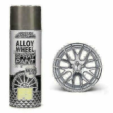 Car Pride High Grade Car Alloy Wheel Silver Gloss Aerosol Spray Paint