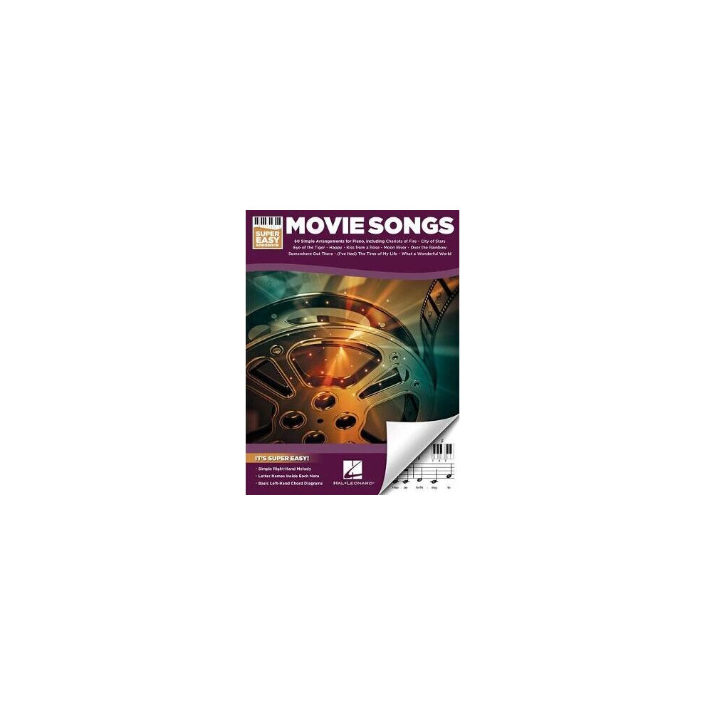 Movie Songs - Super Easy Songbook