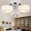 Living And Home Chandelier Light Shade LED Crystal Ceiling Lights + Remote 4