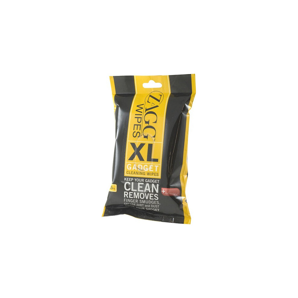 ZAGG Wipes Antibacterial XL Keep Touch Screens, Smudge-Free and Clean