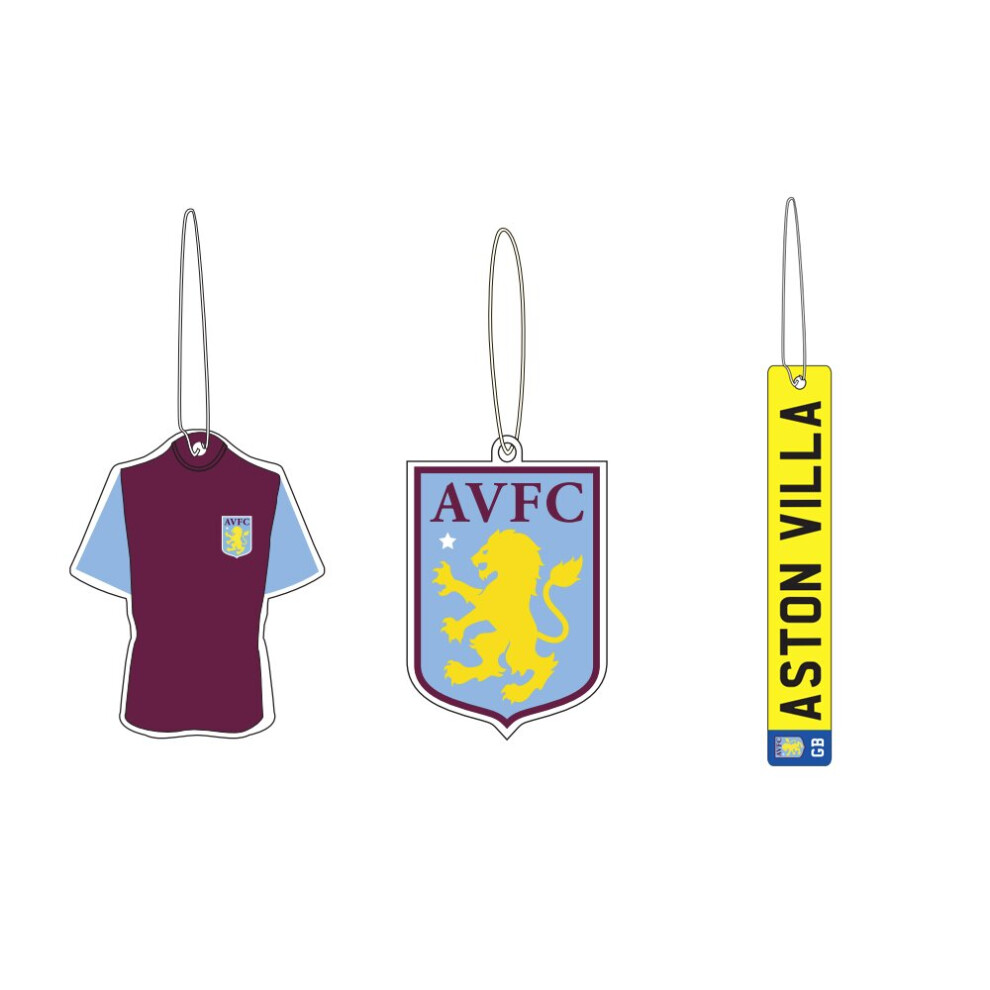 Aston Villa Thee Pack Air Fresheners