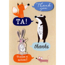 Thank You Greeting Card Second Nature Just To Say Cards