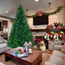 (5FT-850 Branches) 5ft 6ft 7ft 8ft Artificial Christmas Trees