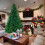 (5FT-850 Branches) 5ft 6ft 7ft 8ft Artificial  Christmas Trees 1