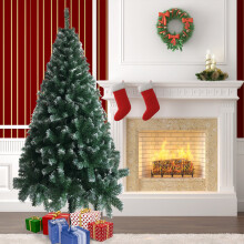 (6FT-650 Branches) 5ft 6ft 7ft 8ft Artificial Christmas Trees