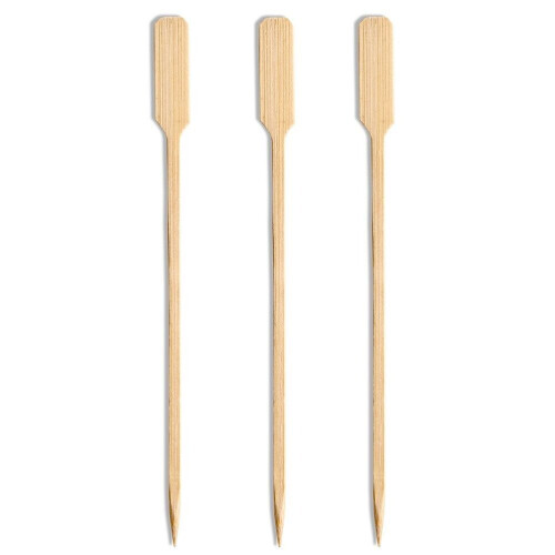 Bamboo Paddle Shaped Skewer 7" 180mm  ~ 1000