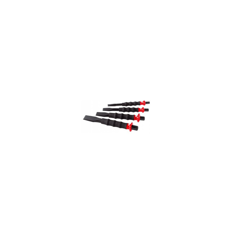 Facom 263.GJ4 4 Piece Sheathed Cold Chisel Set