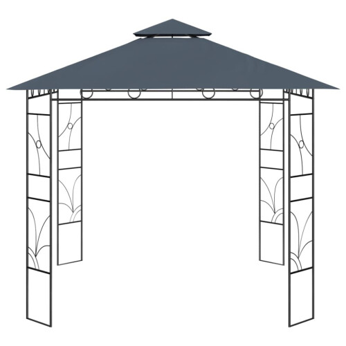 VidaXL vidaXL Pavillon 3x3x2,7 m Anthrazit 160 g/m² 2