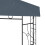VidaXL vidaXL Pavillon 3x3x2,7 m Anthrazit 160 g/m² 4