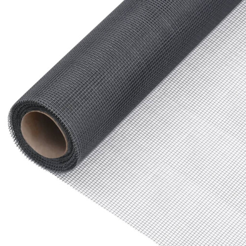VidaXL vidaXL Fliegengitter Fiberglas 60x2000 cm Grau