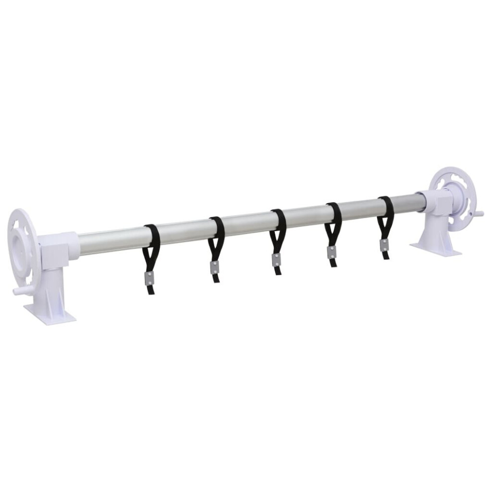 Vidaxl Pool Cover Roller With Plastic Base Swimming Pool Spa Accessory Reel