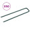 VidaXL vidaXL Nails for Artificial Grass 50 pcs U-shape Iron Fasteners Turf Pins 1