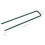 VidaXL vidaXL Nails for Artificial Grass 50 pcs U-shape Iron Fasteners Turf Pins 6