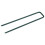 VidaXL vidaXL Nails for Artificial Grass 50 pcs U-shape Iron Fasteners Turf Pins 2