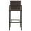 VidaXL vidaXL 5-tlg. Gartenbar-Set Poly Rattan Braun 3