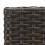 VidaXL vidaXL 5-tlg. Gartenbar-Set Poly Rattan Braun 4
